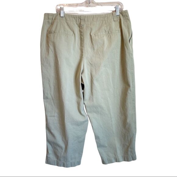 Cherokee Sage Capri's, New Without 100% Cotton, Size 18 - Picture 10 of 10